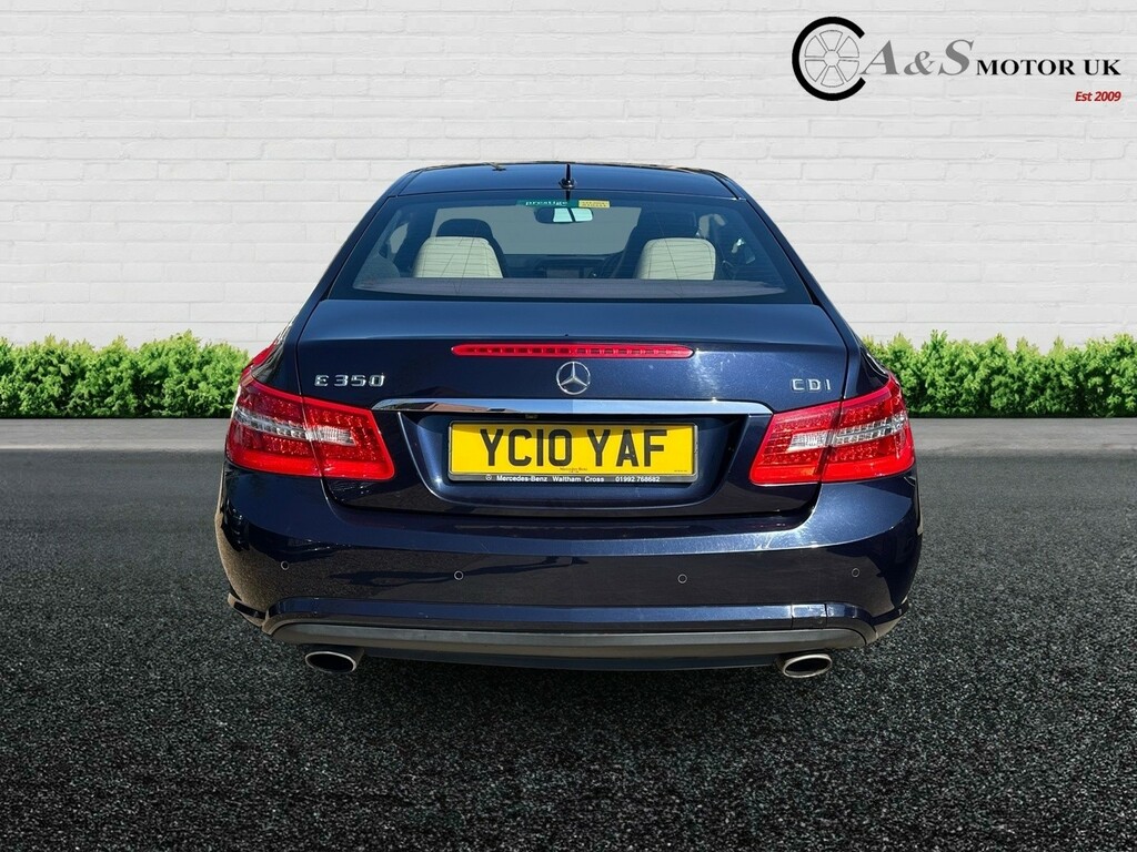 Mercedes-Benz E Class Coupe 3.0 E350 Cdi V6 Blueefficiency Sport 20101 YC10YAF Blue #5