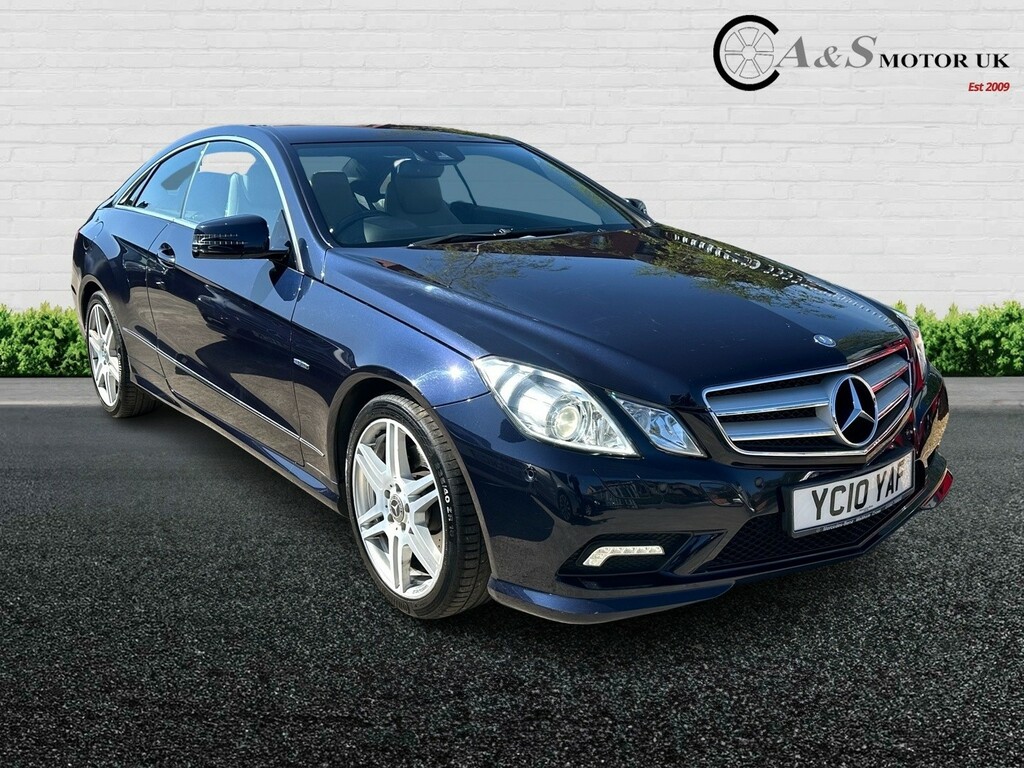 Mercedes-Benz E Class Coupe 3.0 E350 Cdi V6 Blueefficiency Sport 20101 YC10YAF Blue #3