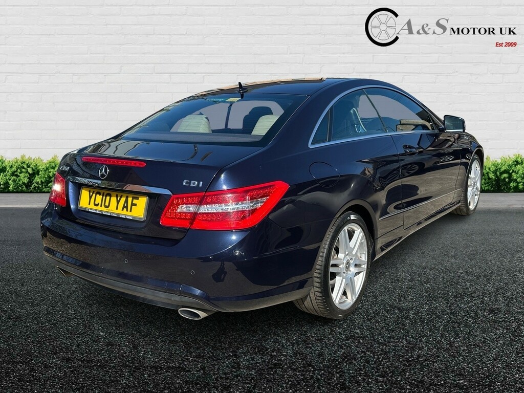 Mercedes-Benz E Class Coupe 3.0 E350 Cdi V6 Blueefficiency Sport 20101 YC10YAF Blue #4