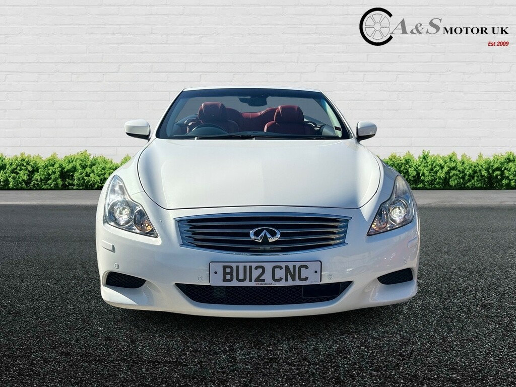 Infiniti G Convertible 3.7 37 V6 Gt 201212 White #2
