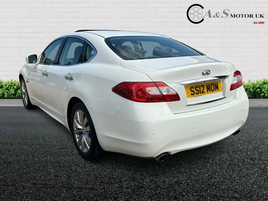 Infiniti M Saloon 3.5 35H V6 Gt Premium 201212 SS12MOM White #6