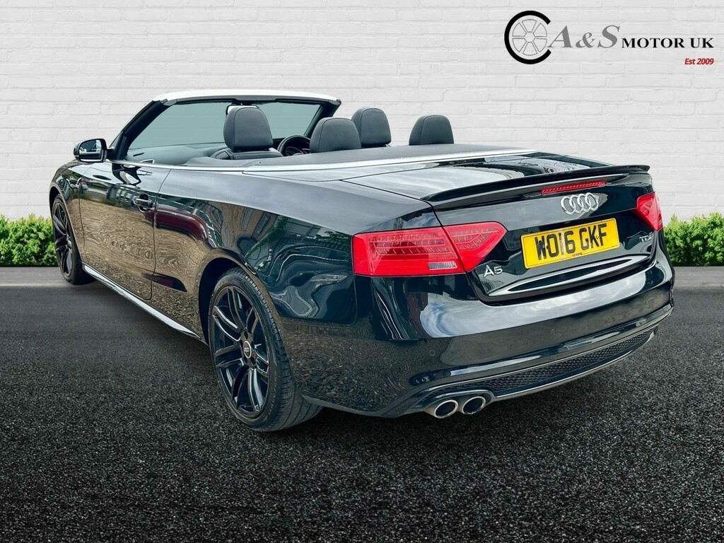 Audi A5 Convertible 2.0 Tdi S Line Special Edition Plus 2 Black #6