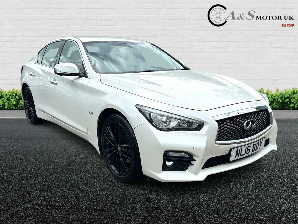 Infiniti Q50 Saloon 2.2 D Sport 201616 White #3