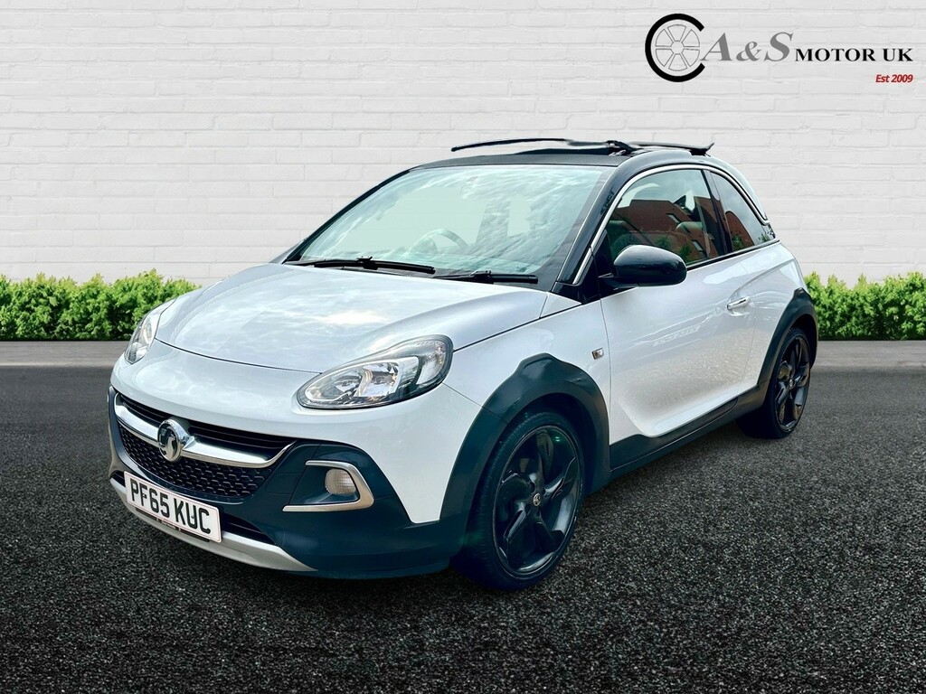 Vauxhall Adam Hatchback 1.2 16V Rocks Air 201665 White