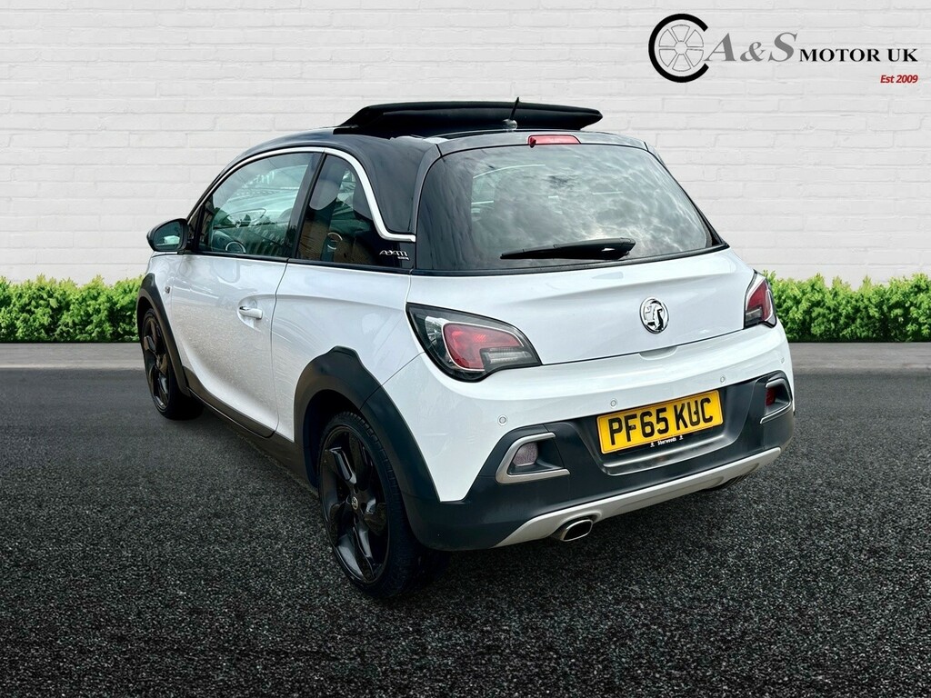 Vauxhall Adam Hatchback 1.2 16V Rocks Air 201665 PF65KUC White #6