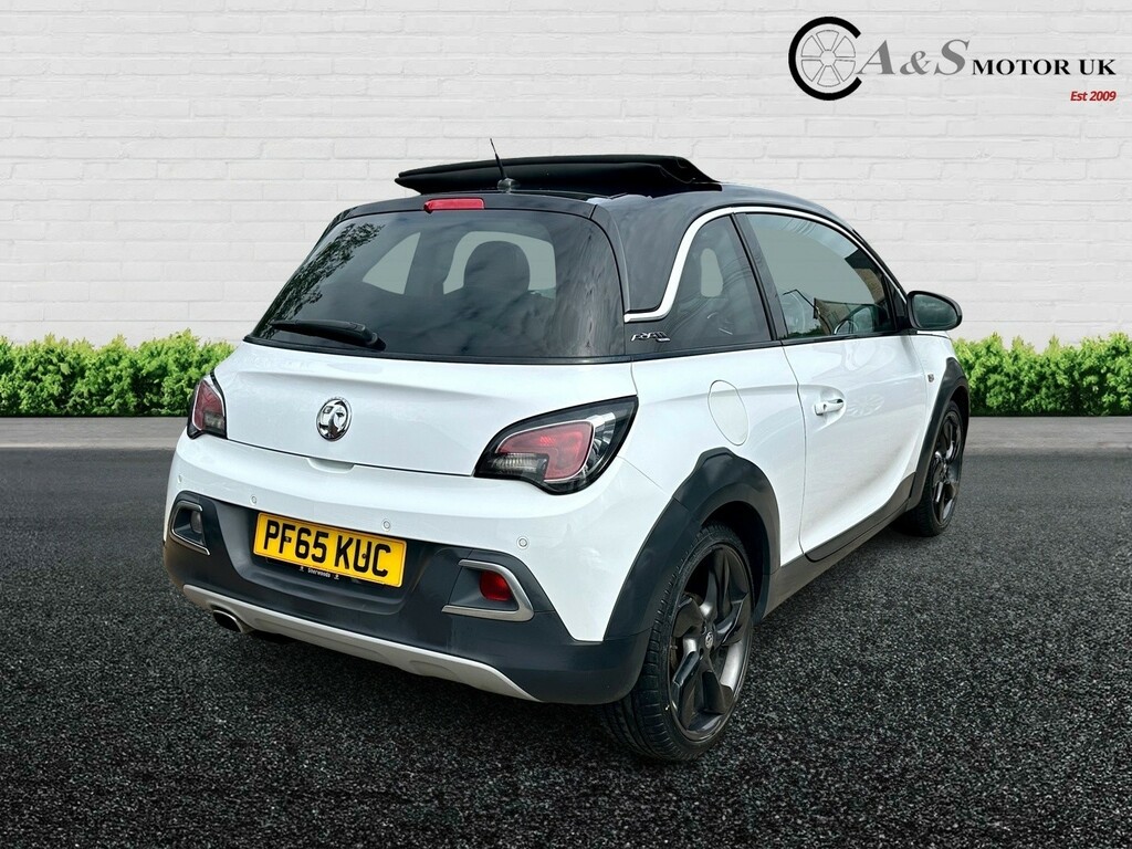 Vauxhall Adam Hatchback 1.2 16V Rocks Air 201665 PF65KUC White #4