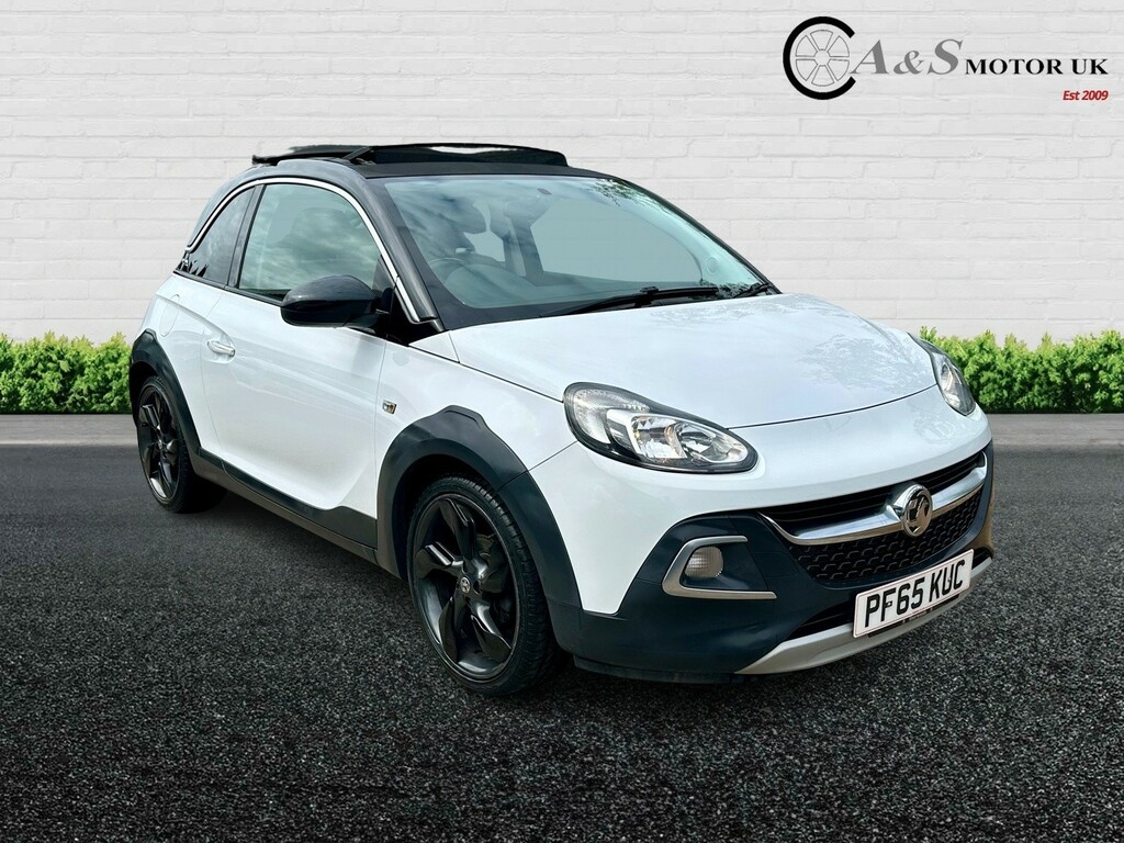 Vauxhall Adam Hatchback 1.2 16V Rocks Air 201665 PF65KUC White #3