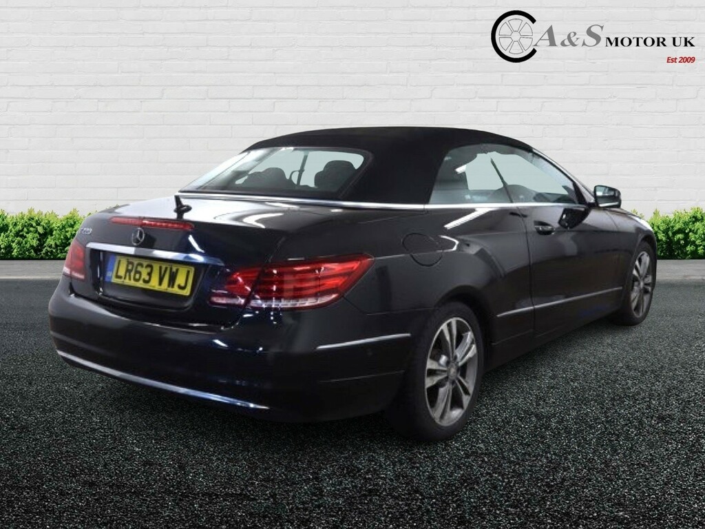 Mercedes-Benz E Class Convertible 2.1 E220 Cdi Se 201363 LR63VWJ Black #3