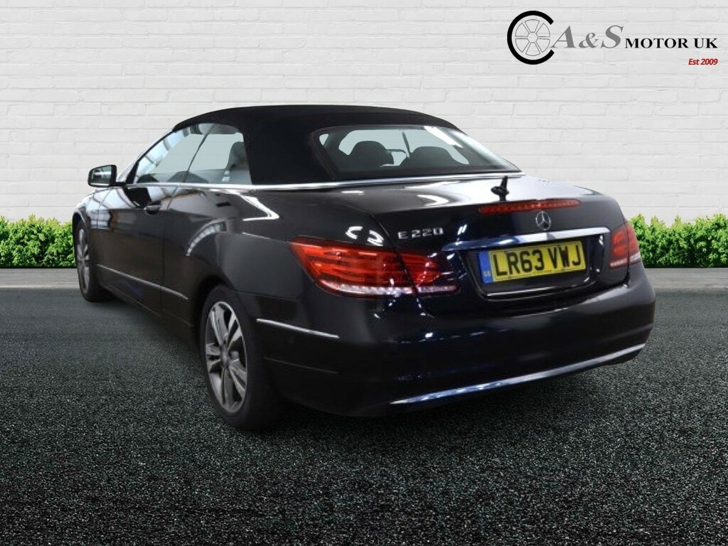 Mercedes-Benz E Class Convertible 2.1 E220 Cdi Se 201363 LR63VWJ Black #4