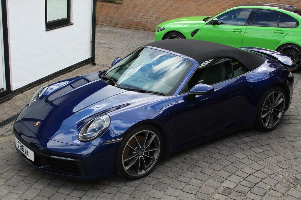 Porsche 911 Convertible 3.0T 992 Carrera 4S Pdk 4Wd Euro 6 S EM57EAK Blue #2