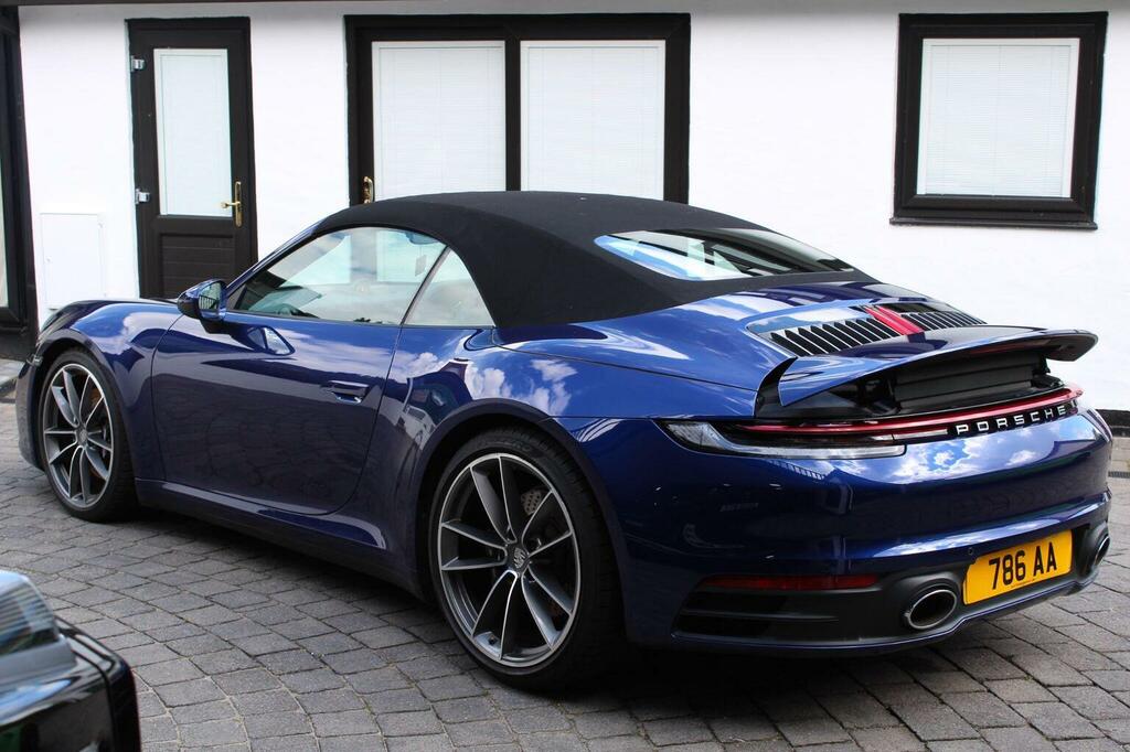 Porsche 911 Convertible 3.0T 992 Carrera 4S Pdk 4Wd Euro 6 S EM57EAK Blue #4
