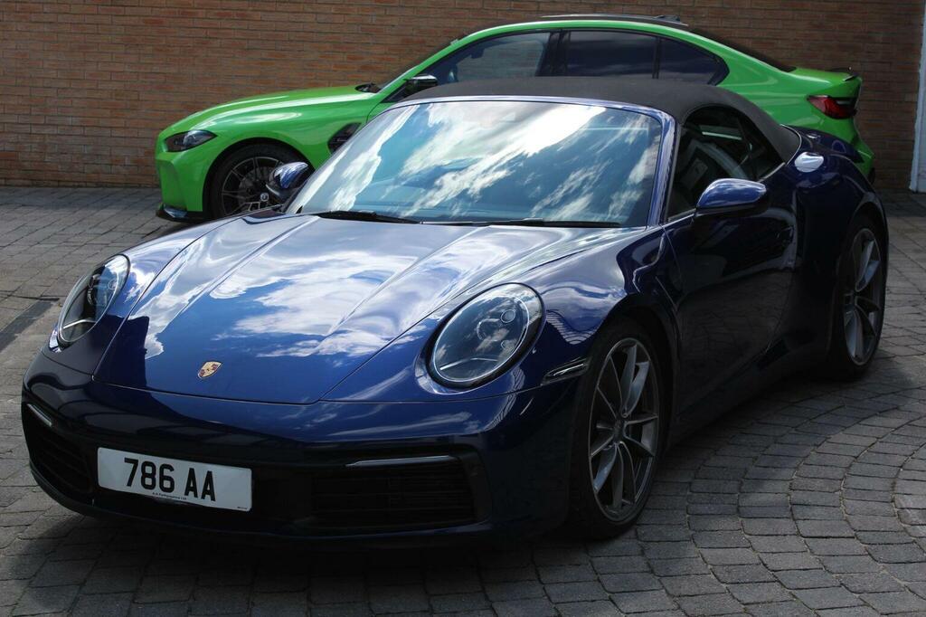 Porsche 911 Convertible 3.0T 992 Carrera 4S Pdk 4Wd Euro 6 S EM57EAK Blue #6