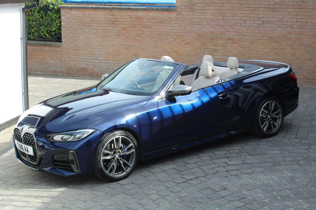BMW 4 Series Convertible 3.0 M440i Mht Xdrive Euro 6 Ss Blue