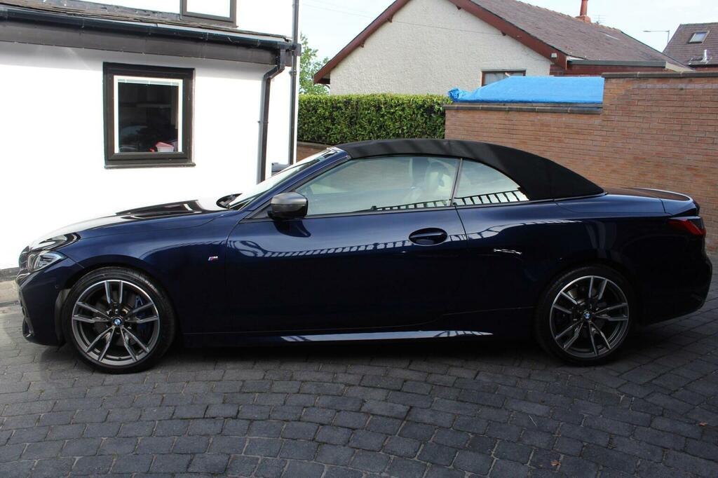 BMW 4 Series Convertible 3.0 M440i Mht Xdrive Euro 6 Ss MC71OGK Blue #4