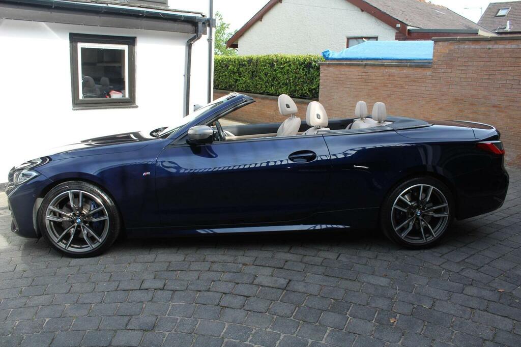 BMW 4 Series Convertible 3.0 M440i Mht Xdrive Euro 6 Ss MC71OGK Blue #3
