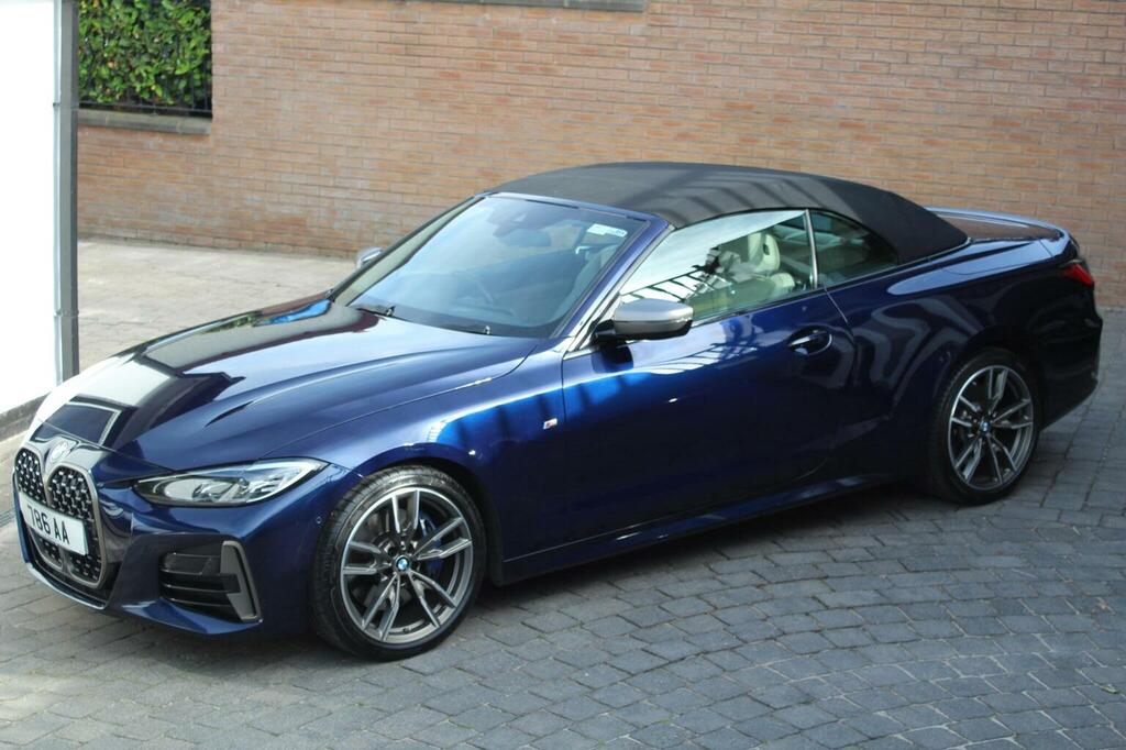 BMW 4 Series Convertible 3.0 M440i Mht Xdrive Euro 6 Ss MC71OGK Blue #2