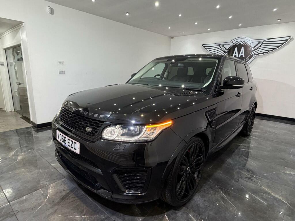 Land Rover Range Rover Sport Suv 3.0 Sd V6 Hse 4Wd Euro 6 Ss 2016 VO66EZC Black #6