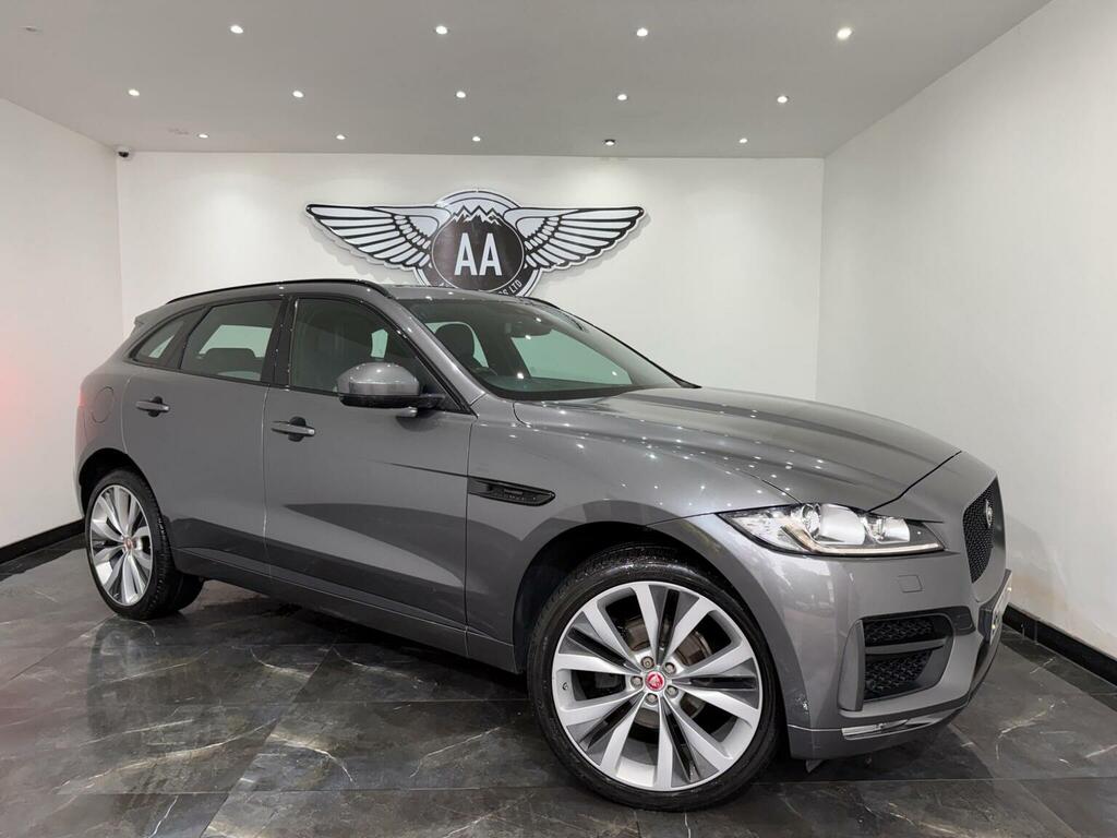 Jaguar F-Pace Suv 2.0 D180 R-sport Awd Euro 6 Ss 20 Grey