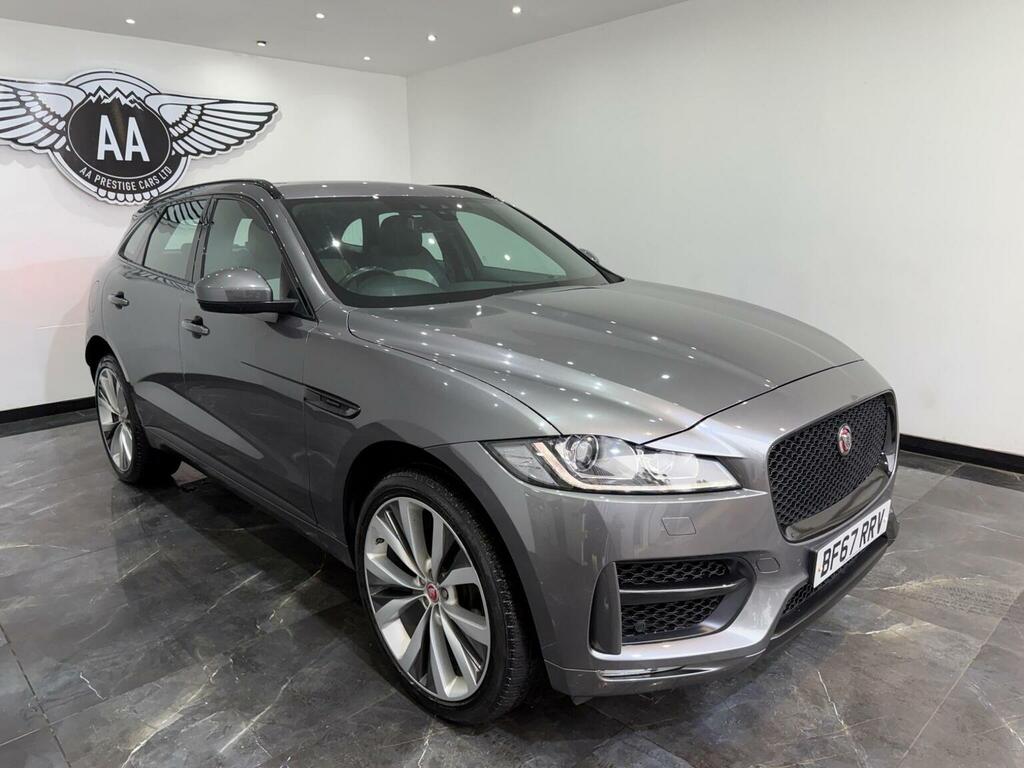Jaguar F-Pace Suv 2.0 D180 R-sport Awd Euro 6 Ss 20 BF67RRV Grey #5