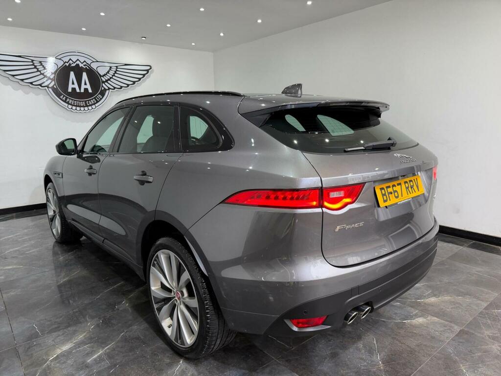 Jaguar F-Pace Suv 2.0 D180 R-sport Awd Euro 6 Ss 20 BF67RRV Grey #4