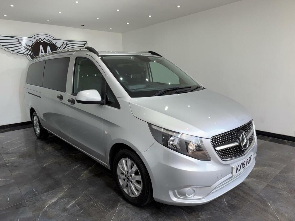 Mercedes-Benz Vito Minibus 2.1 114 Cdi Bluetec Select Tourer G-tronic KX19PBF Silver #5