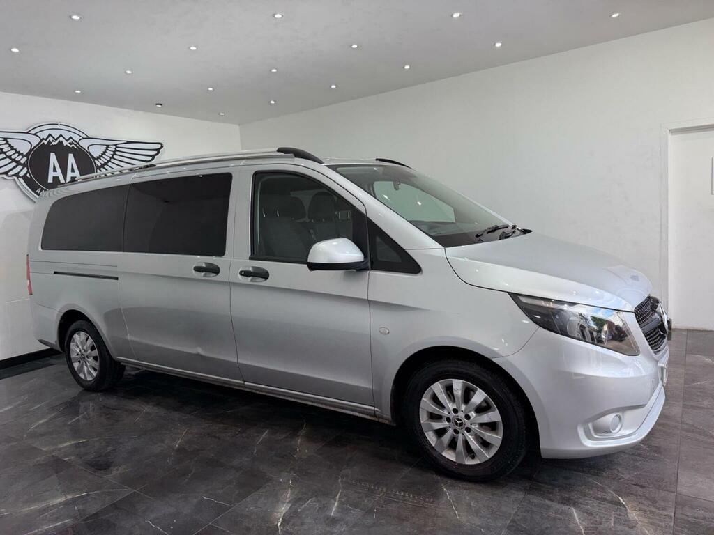 Mercedes-Benz Vito Minibus 2.1 114 Cdi Bluetec Select Tourer G-tronic KX19PBF Silver #6