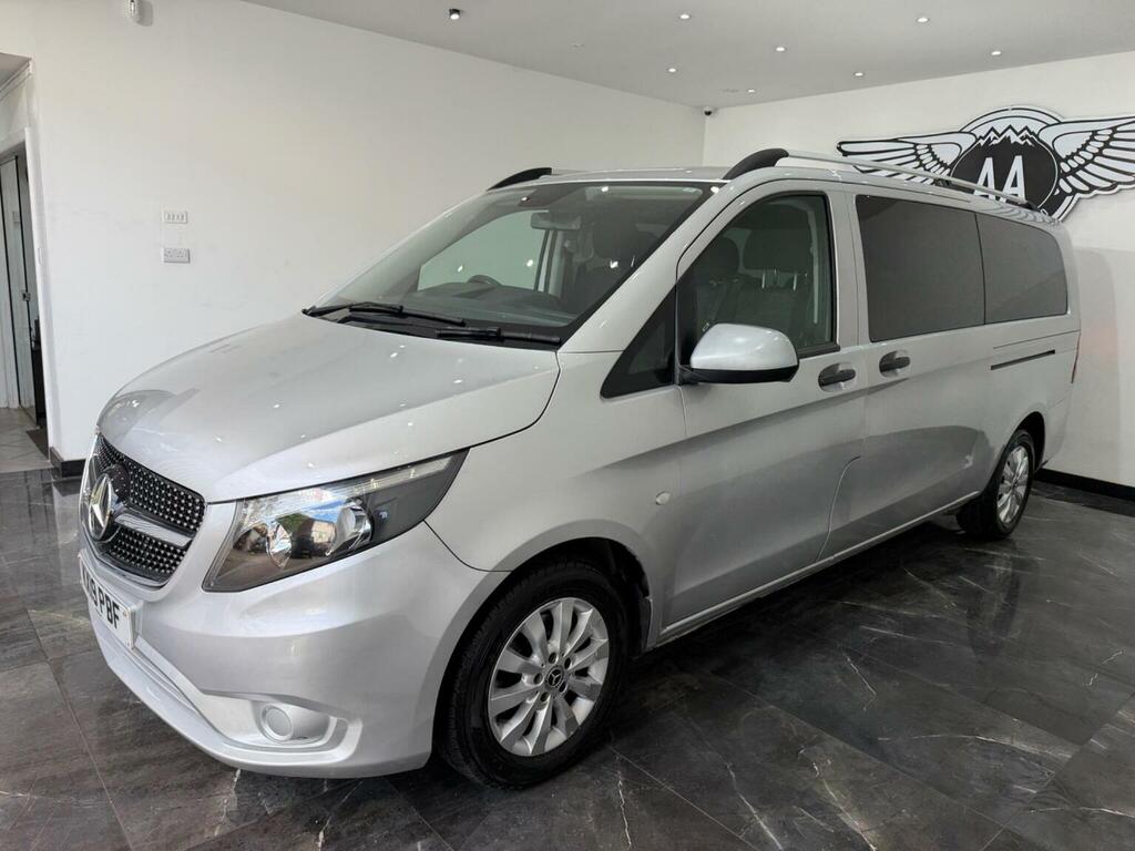 Mercedes-Benz Vito Minibus 2.1 114 Cdi Bluetec Select Tourer G-tronic KX19PBF Silver #3