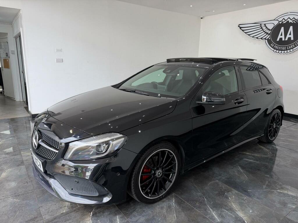 Mercedes-Benz A Class Hatchback 2.1 A200d Amg Line Premium Plus 7G-dct MD67XCV Black #3