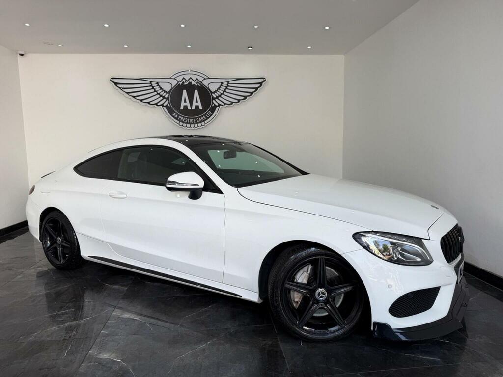 Mercedes-Benz C Class Coupe 2.1 C250d Amg Line G-tronic Euro 6 Ss White