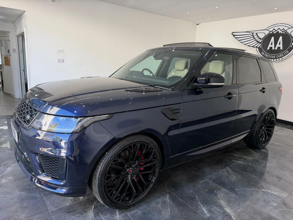 Land Rover Range Rover Sport Suv 2.0 P400e 13.1Kwh Dynamic 4 YG19KBU Blue #3