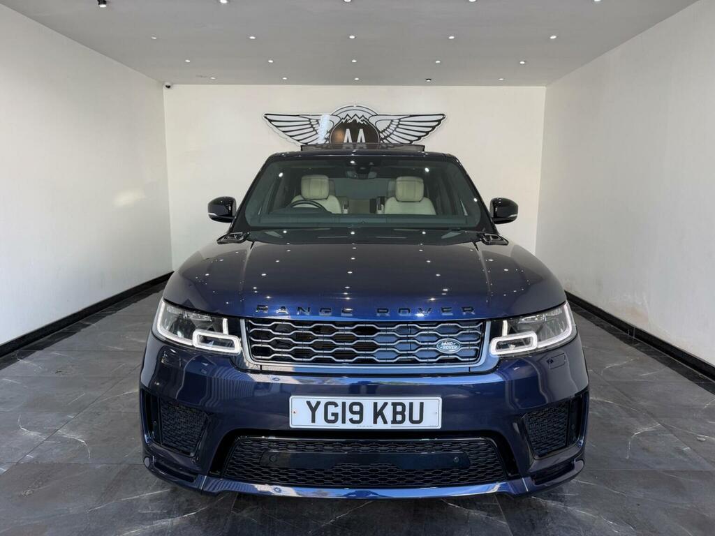 Land Rover Range Rover Sport Suv 2.0 P400e 13.1Kwh Dynamic 4 YG19KBU Blue #2