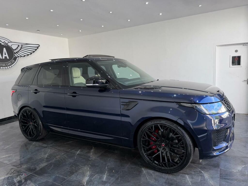 Land Rover Range Rover Sport Suv 2.0 P400e 13.1Kwh Dynamic 4 YG19KBU Blue #5