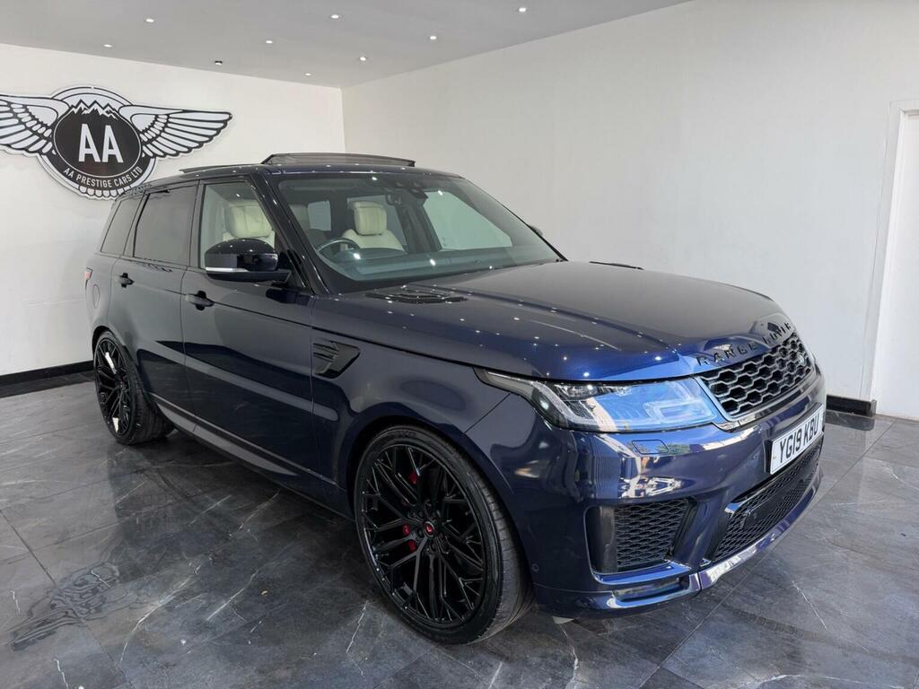 Land Rover Range Rover Sport Suv 2.0 P400e 13.1Kwh Dynamic 4 YG19KBU Blue #6