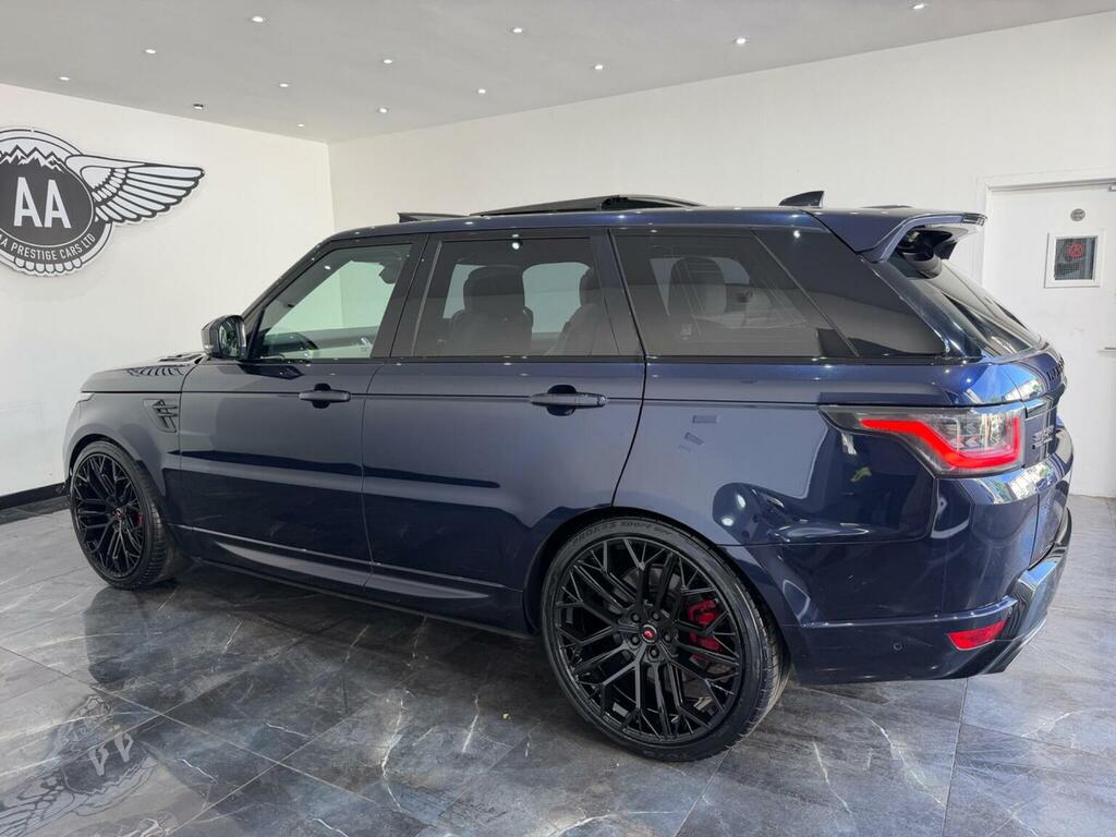 Land Rover Range Rover Sport Suv 2.0 P400e 13.1Kwh Dynamic 4 YG19KBU Blue #4