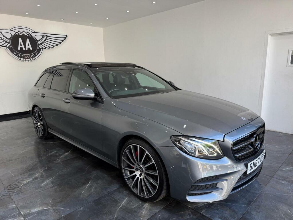 Mercedes-Benz E Class Estate 2.0 E220d Amg Line Premium G-tronic Euro SN67VRE Grey #5