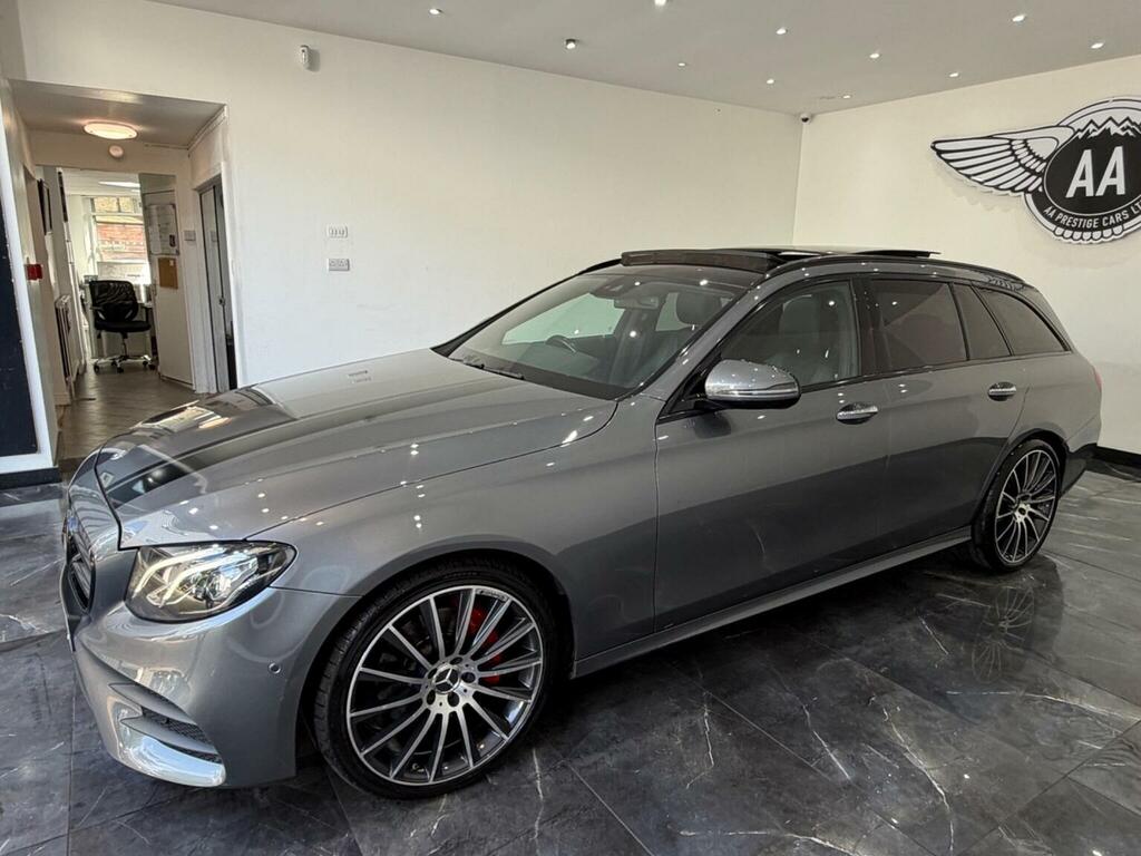 Mercedes-Benz E Class Estate 2.0 E220d Amg Line Premium G-tronic Euro SN67VRE Grey #3