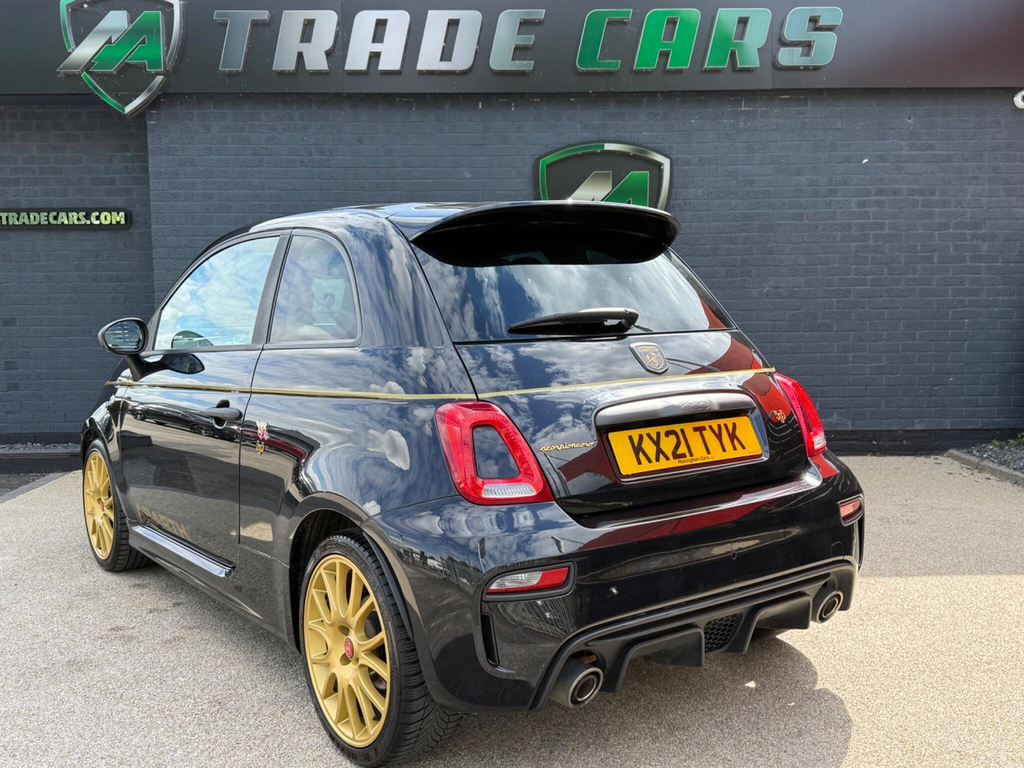 Abarth 595 Hatchback KX21TYK Black #5