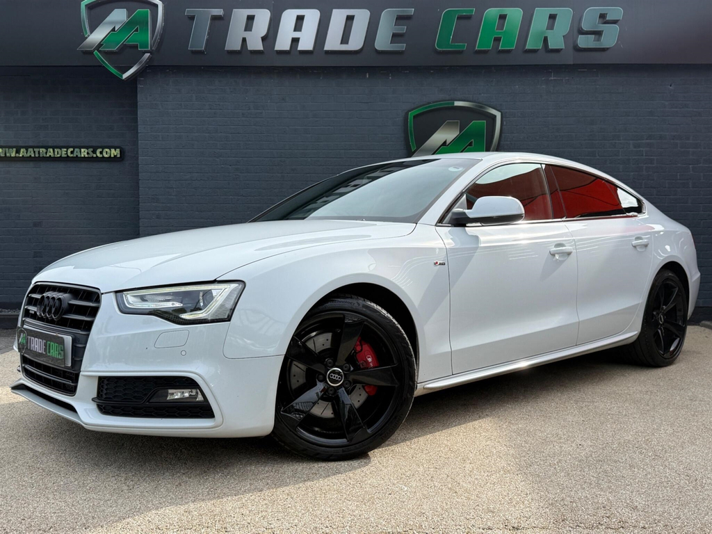 Audi A5 Hatchback NJ14HSN White #3