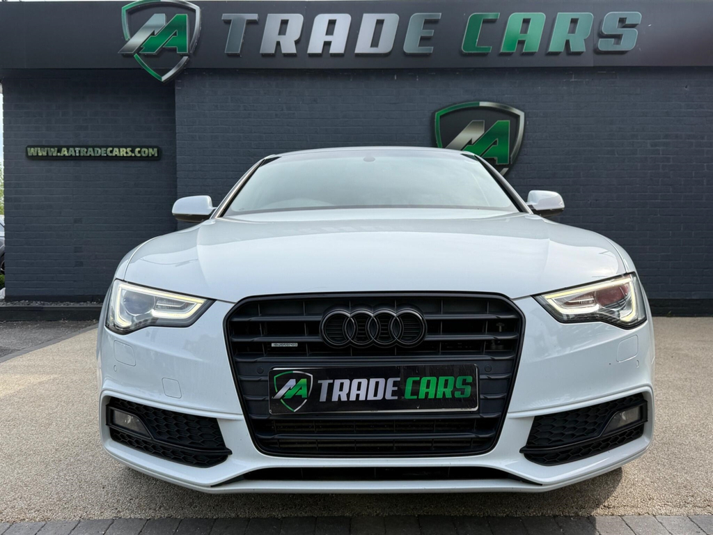 Audi A5 Hatchback NJ14HSN White #2