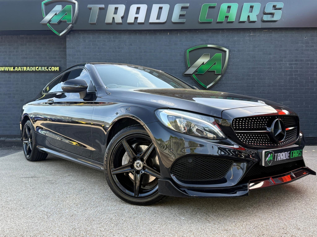 Mercedes-Benz C Class C200 Amg Line Premium 4Matic Black