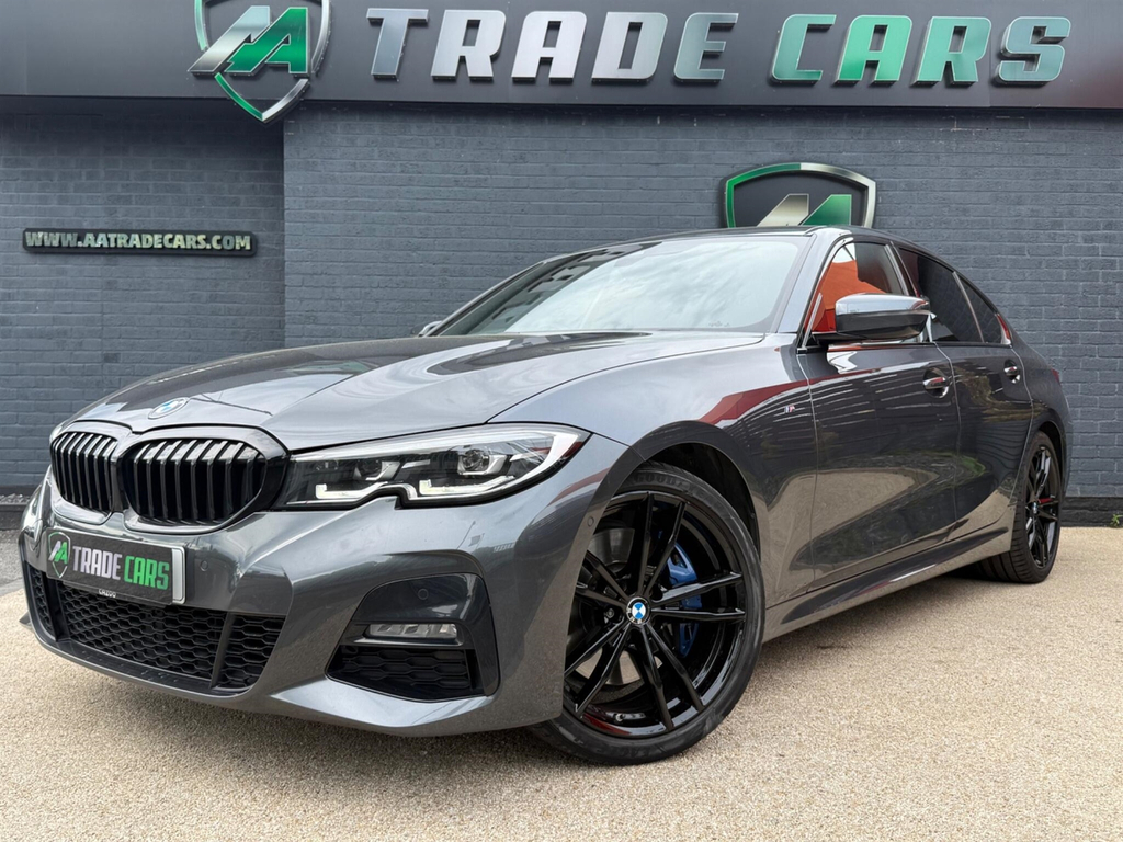 BMW 3 Series Saloon LV19ZWG Grey #3