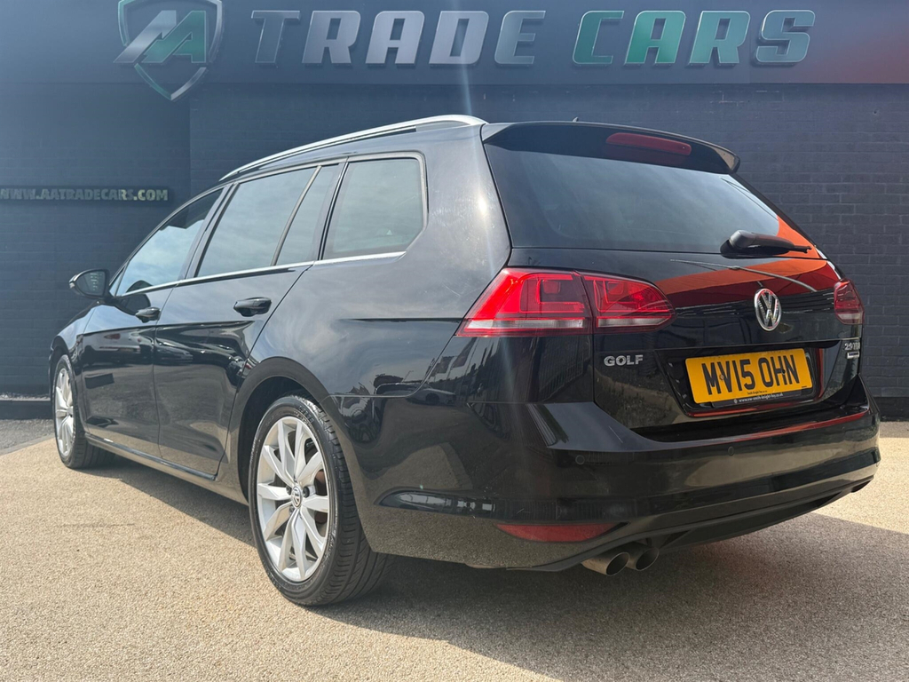 Volkswagen Golf Estate MV15OHN Black #5