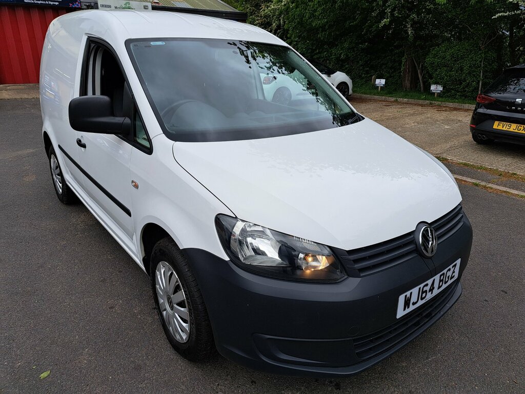 Volkswagen Caddy 1.6 Tdi C20 Startline Panel Van White #3