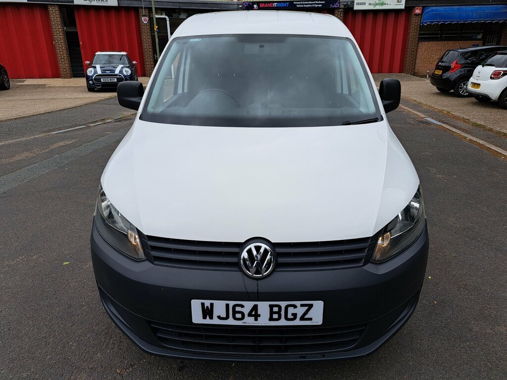 Volkswagen Caddy 1.6 Tdi C20 Startline Panel Van White #2