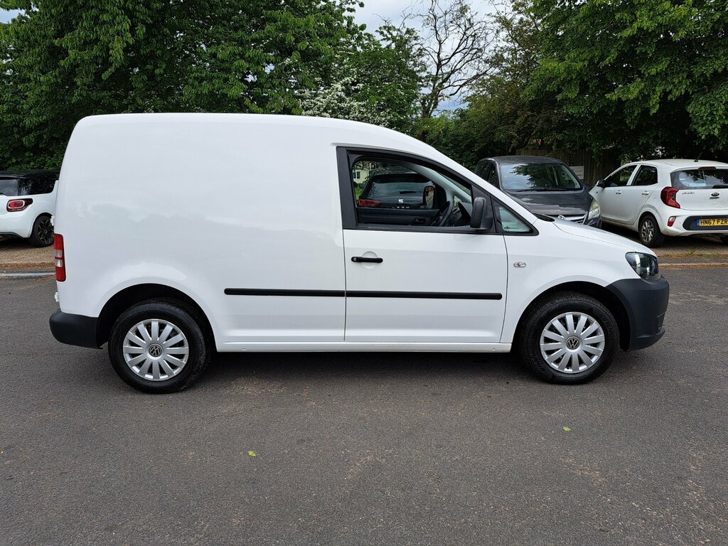 Volkswagen Caddy 1.6 Tdi C20 Startline Panel Van White #5