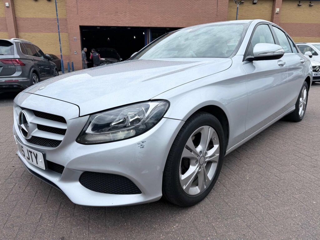 Mercedes-Benz C Class 2.0 C200 Se 7G-tronic Euro 6 Ss KV15JTY Silver #3