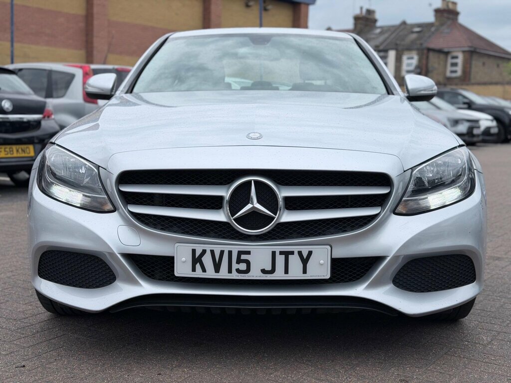 Mercedes-Benz C Class 2.0 C200 Se 7G-tronic Euro 6 Ss KV15JTY Silver #2