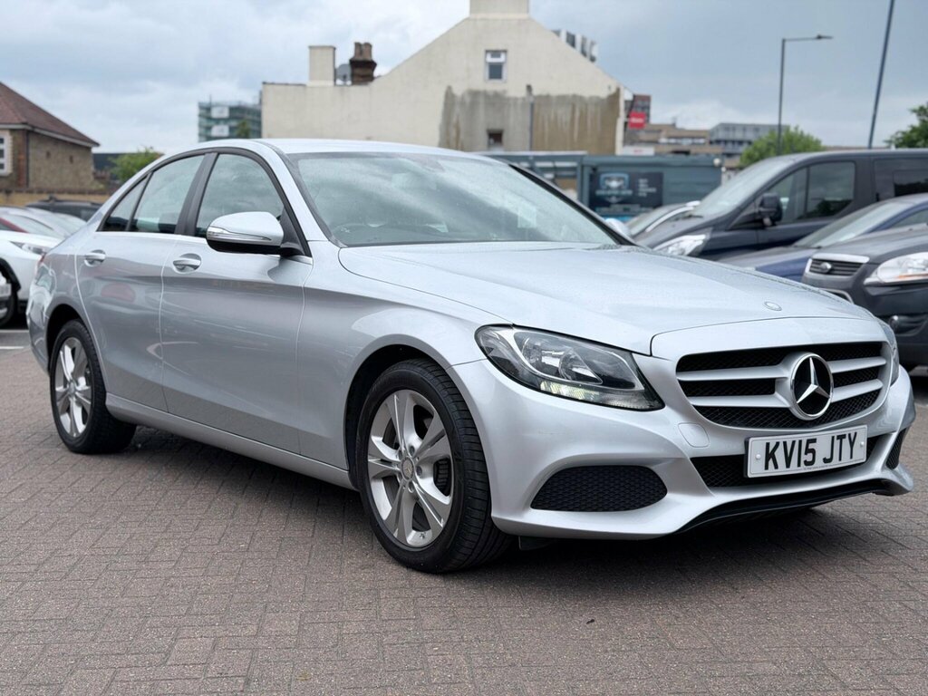 Mercedes-Benz C Class 2.0 C200 Se 7G-tronic Euro 6 Ss Silver