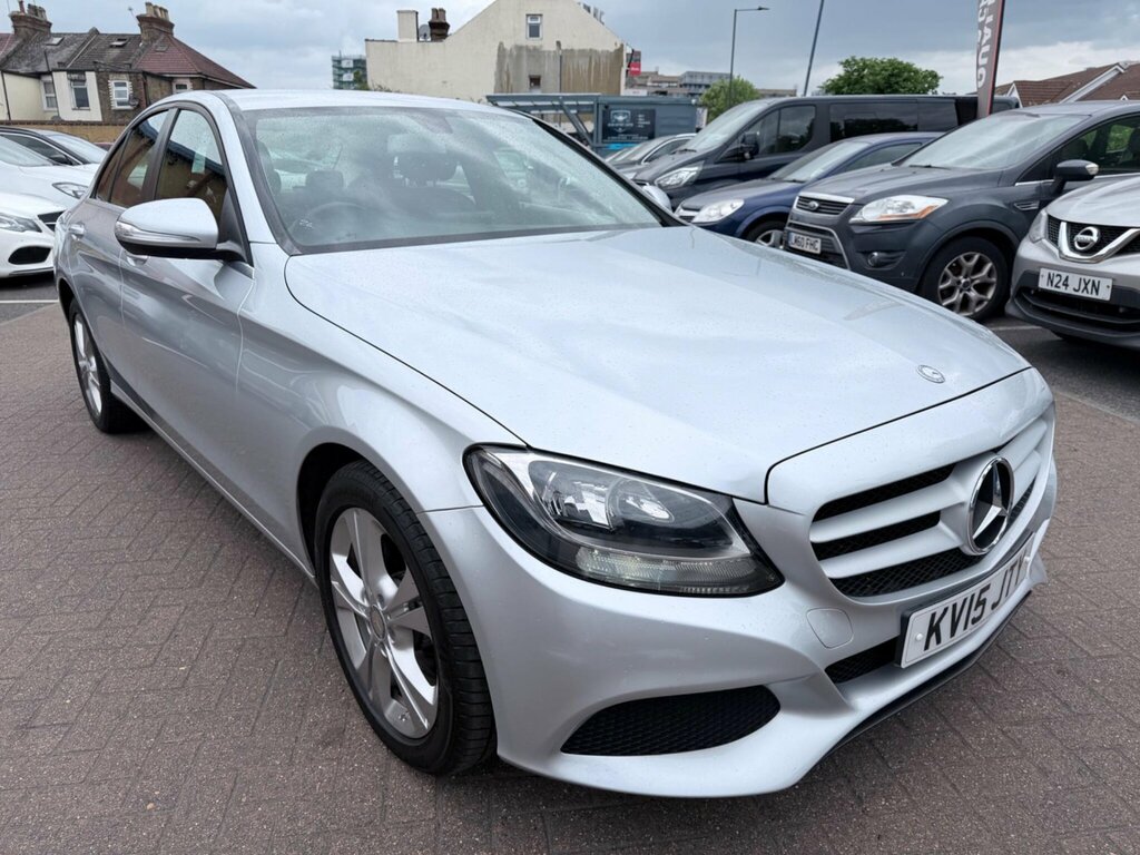 Mercedes-Benz C Class 2.0 C200 Se 7G-tronic Euro 6 Ss KV15JTY Silver #5