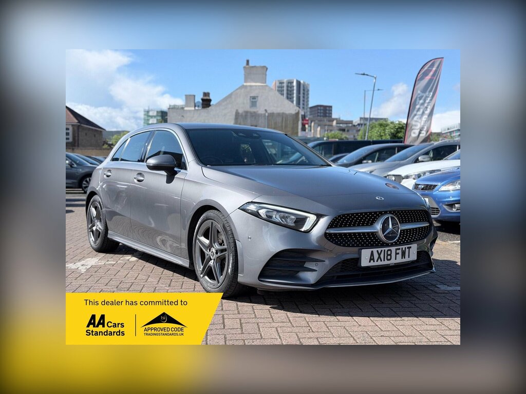 Mercedes-Benz A Class 1.3 A200 Amg Line Executive 7G-dct Euro 6 Ss Grey